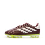 Chaussures de football - adidas - copa pure 2 - bordeaux / jaunes - respirantes - enfant garçon Chaussures de football - adidas - copa pure 2 - bordeaux / jaunes - respirantes - enfant garçon