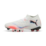 Puma chaussure de football future 8 match fg / ag unisexe, chaussures, blanc / noir / glowing rouge, ...