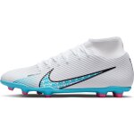 Chaussure de football multi - surfaces a crampons nike mercurial superfly 9 club mg - blanc - 47. 5