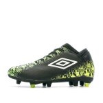 Chaussures football noir / jaune gar�on umbro form net - 38 1 / 2