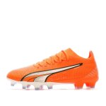Chaussures de football orange homme puma ultra match fg / ag - 46