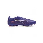 Chaussures de football - puma - ultra 5 play mg - violet - moulés - respirantes Chaussures de football - puma - ultra 5 play mg - violet - moulés - respirantes