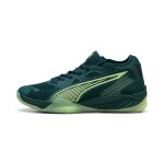 Puma chaussures de handball eliminate nitro? sqd 4 unisexe, chaussures, vert terrain / fizzy light / ...