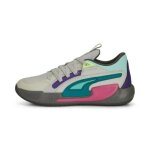 Chaussures indoor - puma - court rider chaos - blanc - mixte - basket - ball