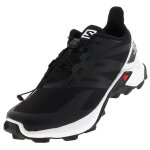 Chaussures marche randonn�es salomon supercross nr blc trail 93687 - noir - 44 2 / 3