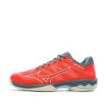 Chaussures de padel rose / rouge femme mizuno wave exceed - 38 1 / 2