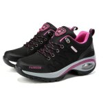 Chaussures de randonn�e pour femmes de grande taille et sportives pour l'automne et l'hiver couleur noire ...