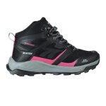 Chaussures de randonne - hi - tec - toubkal mid wp - femme - noir - respirantes