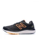 Chaussures de running noir / orange homme new balance 680v7 - 40 1 / 2