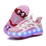 Chaussures de skateboard ultra - lgres pour hommes femmes et enfants avec lumires led dmontables ...