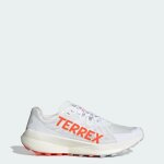 Chaussure de trail running terrex agravic speed adidas - dash grey / impact orange / cloud white - 42 ...