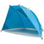 Checarzhn - - no1 - abri de plage outdoor helios air, bleu, uv 80, petit, aration ¿ tente de plage ...