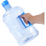 Checarzhn - - no1 - bouteille d'eau pure de 5 litres, 5 litres, bleu, bouteille d'eau minrale, seau ...