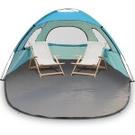 Checarzhn - - no1 - tente de plage abri de plage pour 2 - 3 personnes, protection uv upf 50 + , tente ...