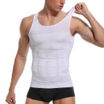 Chemise de compression amincissante pour hommes, gilet d'entranement de gymnastique, sans manches, gyncologi ...