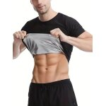 Chemise de costume de sauna pour hommes, gilet de compression de sueur piétant la chaleur, haut moulant, ... Chemise de costume de sauna pour hommes, gilet de compression de sueur piétant la chaleur, haut moulant, ...
