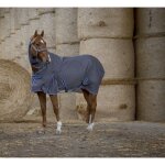 Chemise equithme  cool dry  combo - couleur : gris, taille : 6'6  / 198 cm pour cheval, equitation