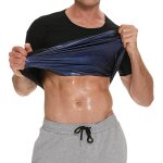 Chemise de sport pour homme, vêtement moulant, col rond, vêtement de fitness, a manches courtes Chemise de sport pour homme, vêtement moulant, col rond, vêtement de fitness, a manches courtes