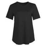 Chemises de yoga d'entraînement pour femmes hauts couleur unie manches courtes exercice course chemises ... Chemises de yoga d'entraînement pour femmes hauts couleur unie manches courtes exercice course chemises ...