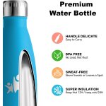 Cheng - gourde isotherme, gourde 500ml, anti fuite, gourde inox, 24h froid & 12h chaud, gourde metal, ...