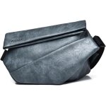 Cheng - sac poitrine bandoulire en cuir pu pour homme - grande capacit sacoche porte epaule - sac a ...