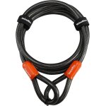Chenquansarl - câble antivol vélo 213 cm x 12 mm, antivol vélo de sécurité avec revêtement pvc, double ... Chenquansarl - câble antivol vélo 213 cm x 12 mm, antivol vélo de sécurité avec revêtement pvc, double ...