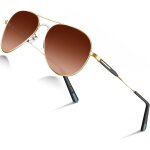 Chicslick - lunettes de soleil polaris�es pour homme et femme - lunettes de soleil r�tro pour cyclisme, ...