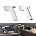 Chrome argent left poign�es int�rieures de porte de voiture, pour mercedes - benz classe c w204 glk, ...