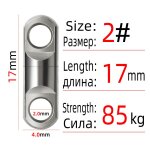 Chromyuju - emerillons rotatifs a roulement a billes rapduty, emerillons de gros articles, hameons de ...
