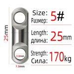 Chromyuju - emerillons rotatifs a roulement a billes rapduty, emerillons de gros articles, hame�ons de ...