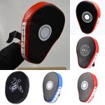 Cible de boxe incurve en cuir pu, 5 doigts, sanda entrainement, dflecteur incurv epais, cible d'entranemen ...