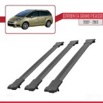 Compatible avec citroen c4 grand picasso 2007 - 2013 barres de toit fly modle railing porte - bagages ...