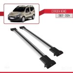 Compatible avec citroen nemo 2007 - 2024 barres de toit fly mod�le railing porte - bagages de voiture ...