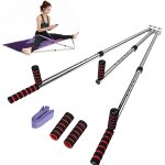 Civire de yoga 6 trous, acier inoxydable, longueur rglable