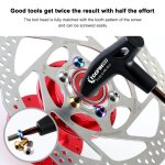 Clé torx a poignée t25 pour freins a disque de vélo de montagne, clé d'installation et de retrait des ... Clé torx a poignée t25 pour freins a disque de vélo de montagne, clé d'installation et de retrait des ...