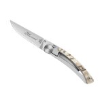Claude dozorme - 4920. b - le thiers dozorme liner lock 10, 5cm corne de belier Claude dozorme - 4920. b - le thiers dozorme liner lock 10, 5cm corne de belier