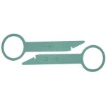 Cles extraction pour autoradio volkswagen / audi / mercedes