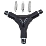 Clé hexagonale extérieure en y pour vélo de route, outils clés pour skateboard, scooters, fournitures ... Clé hexagonale extérieure en y pour vélo de route, outils clés pour skateboard, scooters, fournitures ...