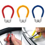 Clé a mamelon a rayons de bicyclette portable 14g roue de vélo jante a rayons clé de réglage outil de ... Clé a mamelon a rayons de bicyclette portable 14g roue de vélo jante a rayons clé de réglage outil de ...