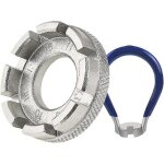 Cl a rayons de vlo 6 en 1, outil pour rayons de roue de vlo, calibre 10 - 15, pour vlo et vhicule ...