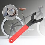 Cl de vlo rglable multifonction en mtal, poigne ergonomique a huit caractres, outil de rparation ...