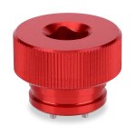 Cl  vis de golf ronde rouge, outil de cl de poids pour putters scotty cameron (rouge)