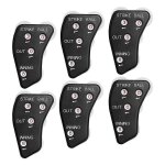 Clicker d'arbitre de baseball a 4 roues - indicateur d'arbitre - compteur de baseball pratique pour scorek ...