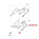 Clignotant avd pour scooter yamaha 50 bw's next generation 2009 5fx - h3320 neuf