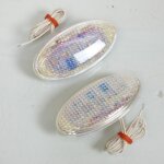 Clignotant ¿il de chat iridium a led pour auto moto scooter quad feu d�coratif