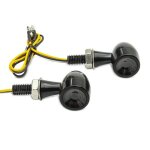 Clignotants moto led lumitecs bl18 2 pi�ces teint�