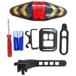 Clignotant de v�lo intelligent sans fil, t�l�commande, feu arri�re led, installation facile, pi�ces de ...