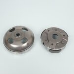 Cloche et plateau d'embrayage rms pour scooter honda 250 foresight neuf