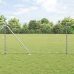 Clôture hexagonale vidaxl 1. 2x50 m acier galvanisé, pieux de clôture vidaxl avec pique 13 pcs Ø32 mm ... Clôture hexagonale vidaxl 1. 2x50 m acier galvanisé, pieux de clôture vidaxl avec pique 13 pcs Ø32 mm ...