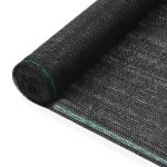 Clture de tennis pehd 1, 4 x 25 m noir